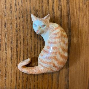 Vintage Cat Pin